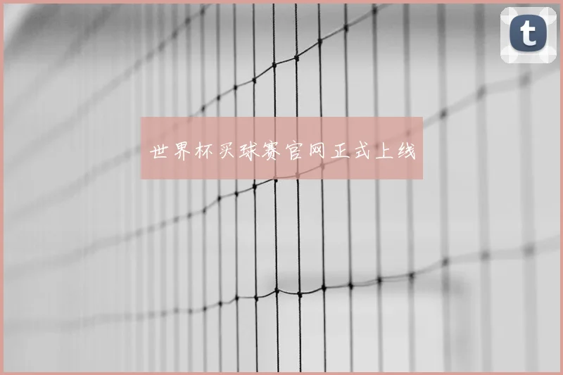 世界杯买球赛官网正式上线