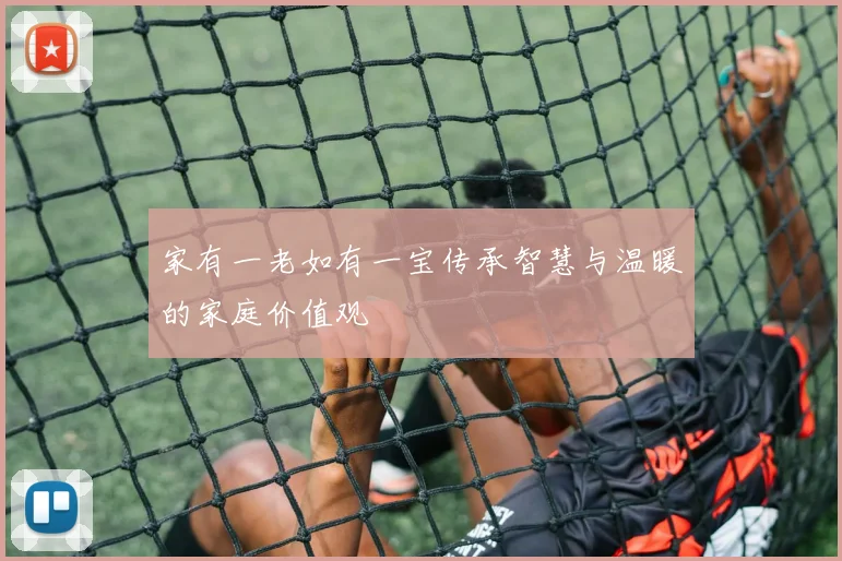 家有一老如有一宝传承智慧与温暖的家庭价值观