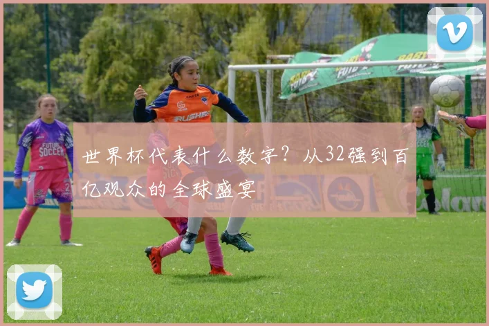 世界杯代表什么数字？从32强到百亿观众的全球盛宴